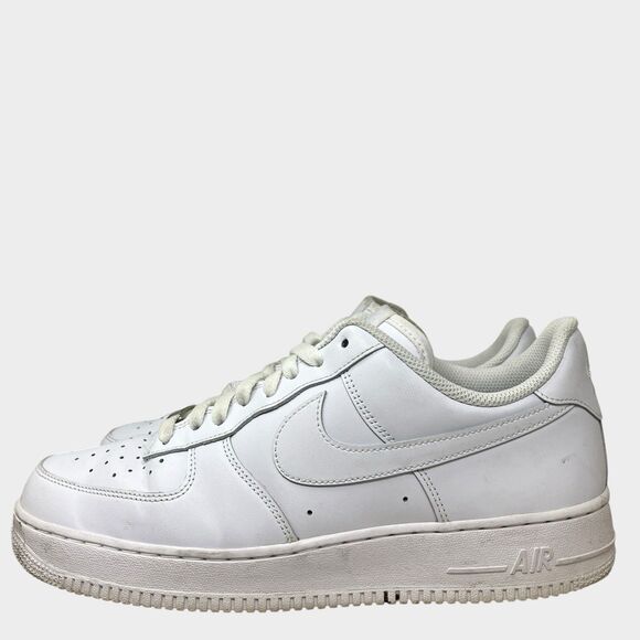 Nike Air Force 1 Low Sneakers Mens 10 White Leather Retro CW2288-111 Streetwear - Picture 4 of 12